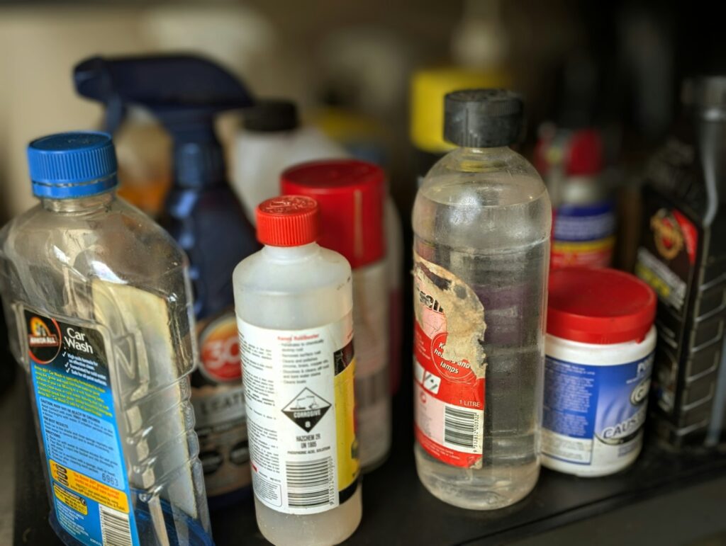 DIY Under Sink Organization