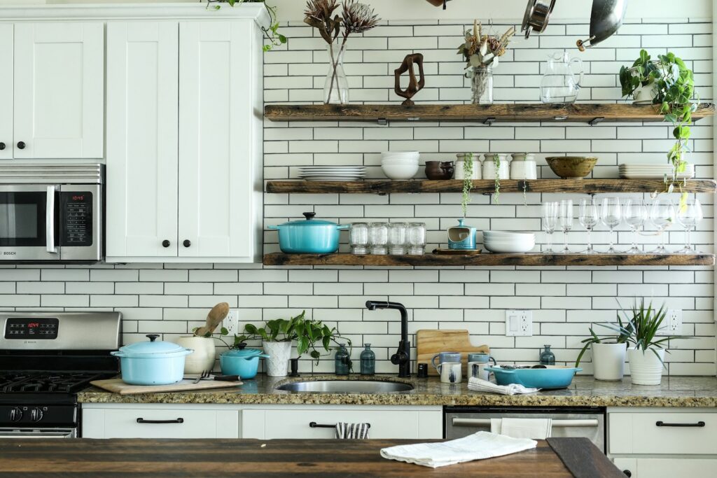 DIY kitchen backsplash