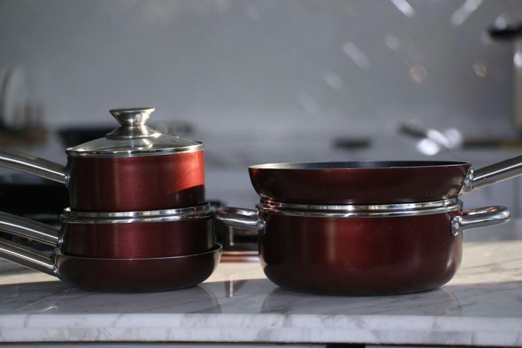 stainless steel cookware set