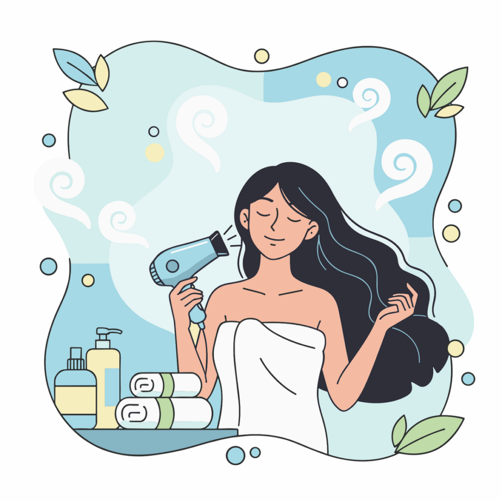 skincare products in beauty routine setup
